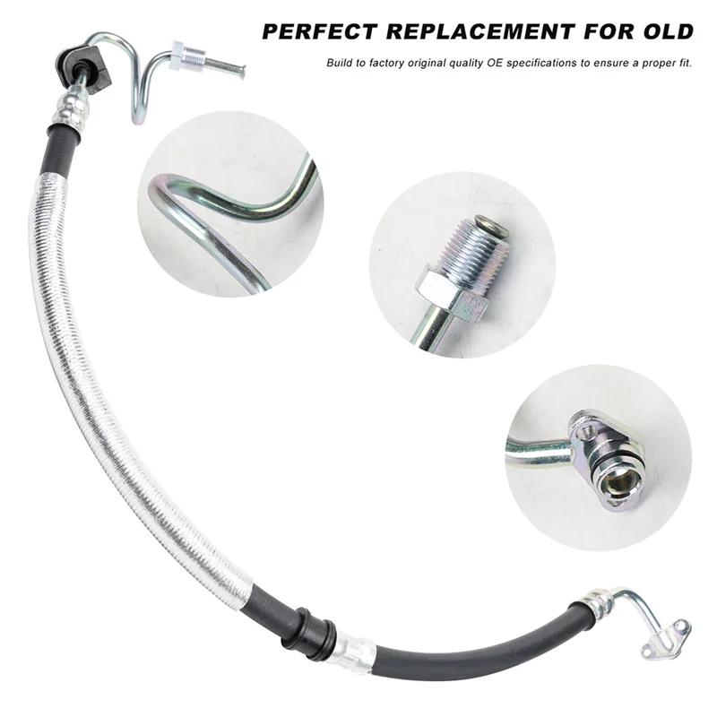 

Power Steering Hose High Pressure Power Steering Feed Hose 53730-SWA-000 For Honda CRV 2.2L 2007-2009