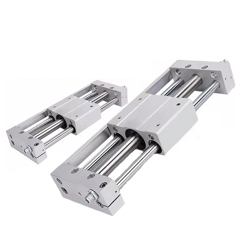 RMT Pneumatic Cylinder Magnetic Coupling Rodless With Magnet Hydraulic Buffer RMT16/20/32/40 Stroke200 300 400 500 1000 1500mm
