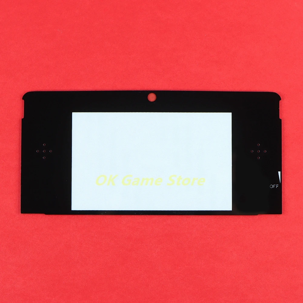 Plastic Top Screen Lens For 3DS Upper LCD Display Protection Plastic Panel Lens For 3DS Replacement Parts