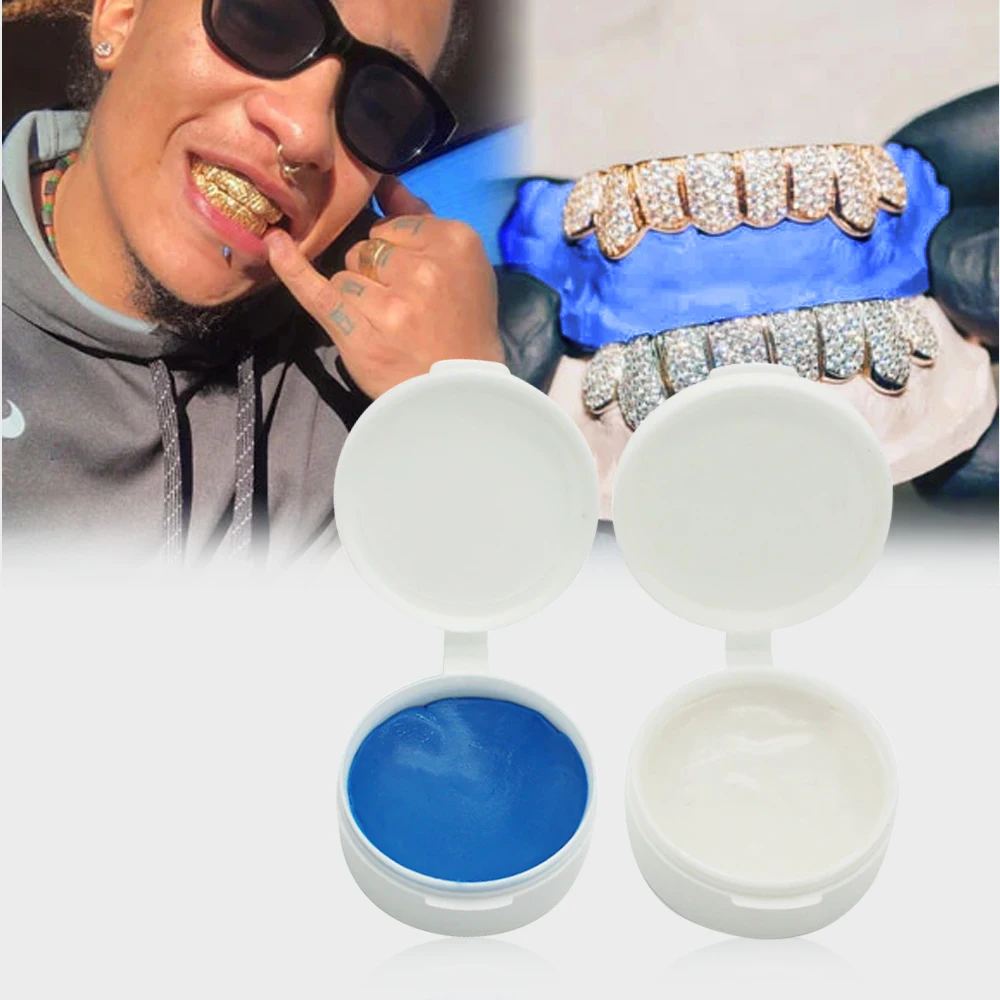 

Dental Impression Material kit B Silicone Teeth Molding Moulding Materials Systems Bite Tooth Impression Putty For Gold grillz