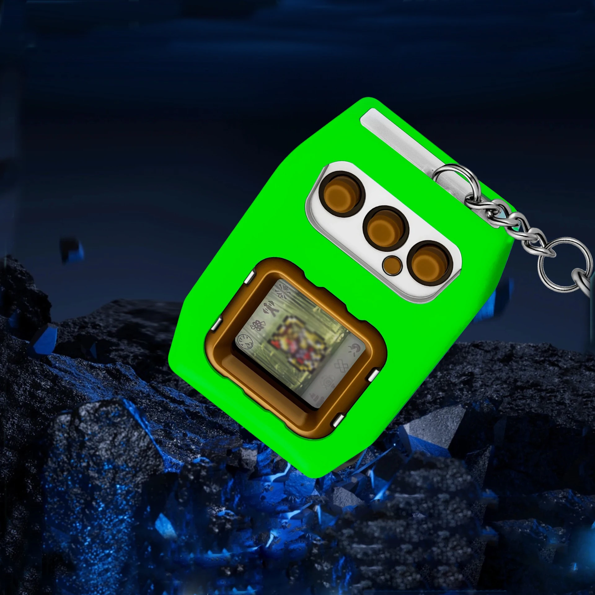 

For Digimon Pendulum COLOR Silicone Case Glow in Dark Night Glow Green Blue for Digimon Pendulum COLOR Protective Cover