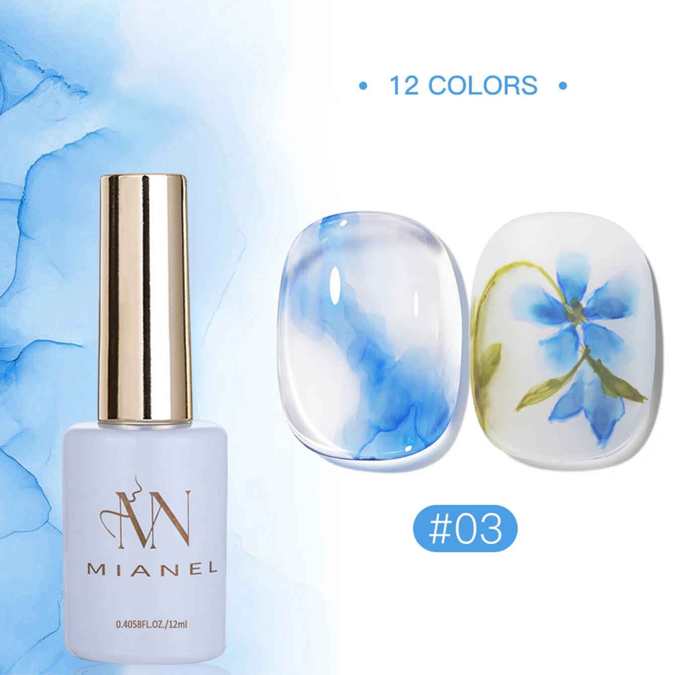 MIANEL 2026 Nail art gradient  - đánh giá và giá Resin Art Online