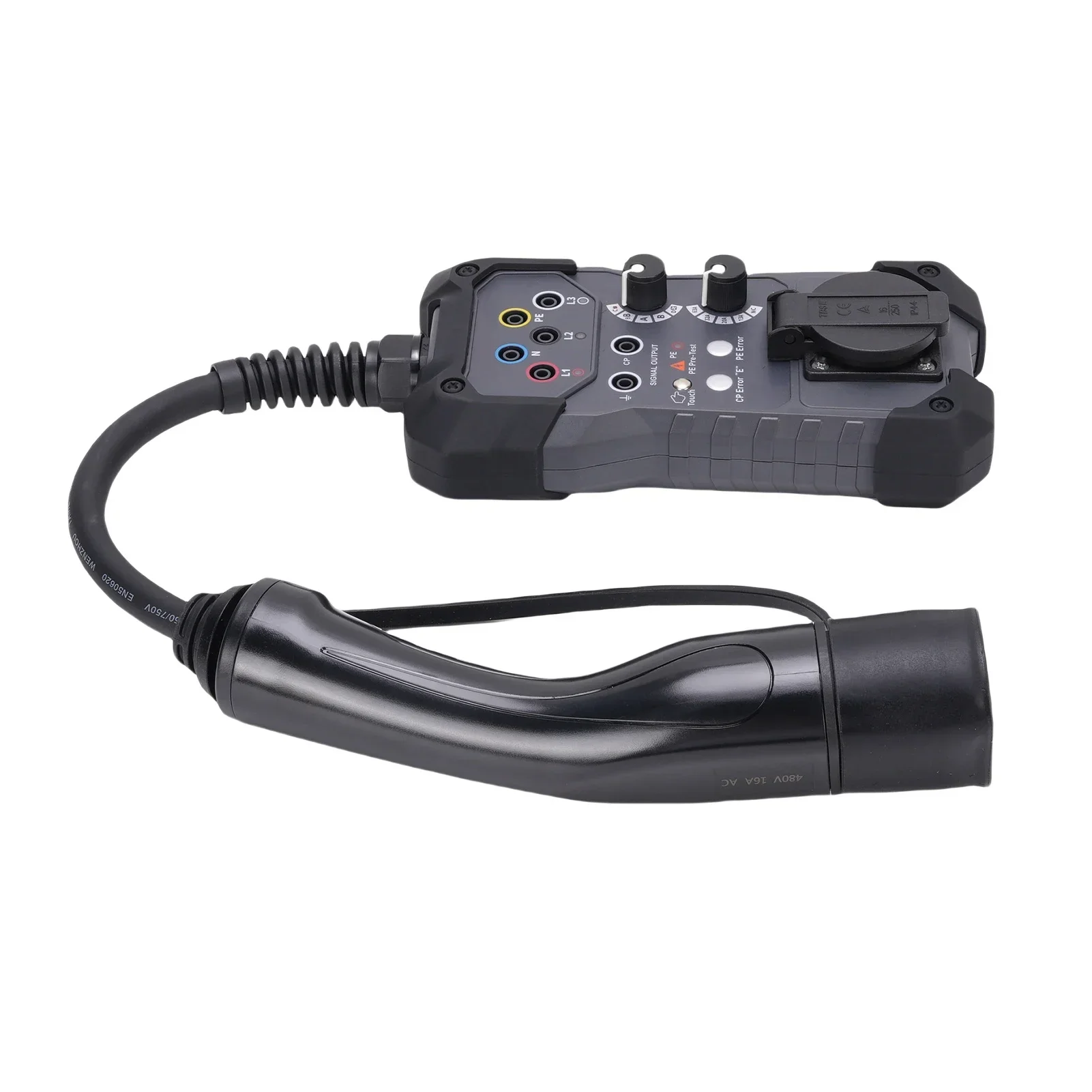 Tester Adapter, Voltage Tester for EV Charging Station Testing, Compatible with Testers, Multimeters, and Oscilloscopes
