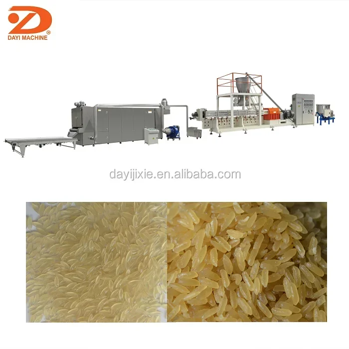 Big Industrial Automatic Instant Nutritional Rice Making Machine Suppliers 1000 kg//h Nutrition Rice Milling Machines