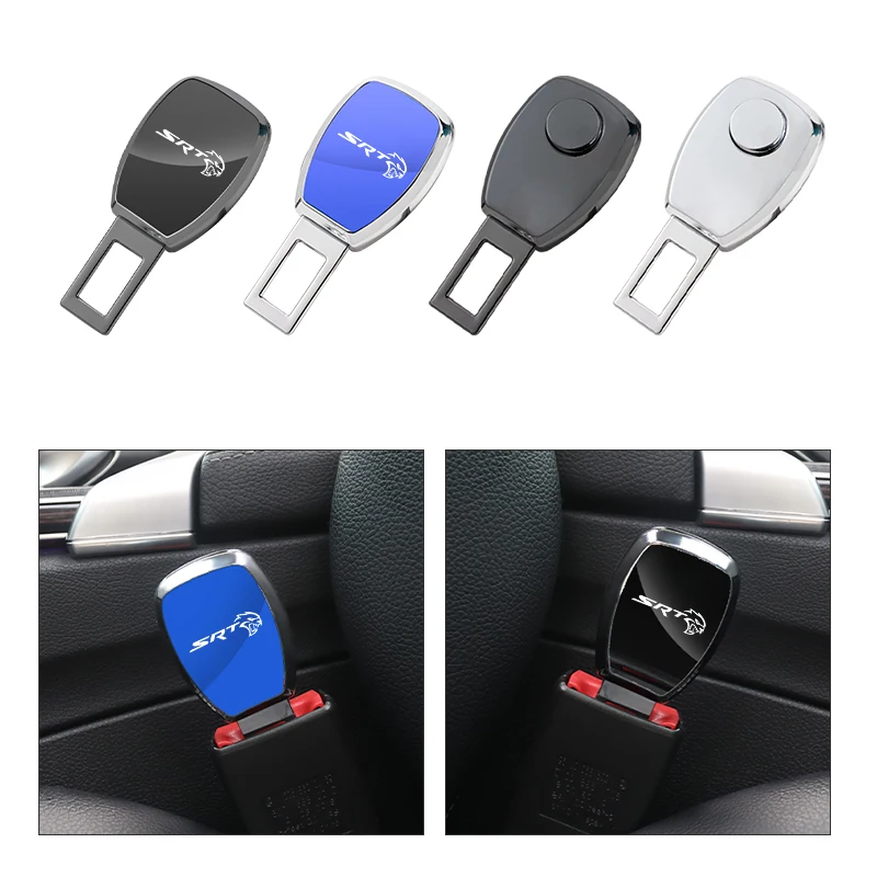 Car Seat Belt Clip Extender Safety Seatbelt Lock Buckle Plug For Dodge SRT Journey Charger Challenger Caliber Nitro Durango