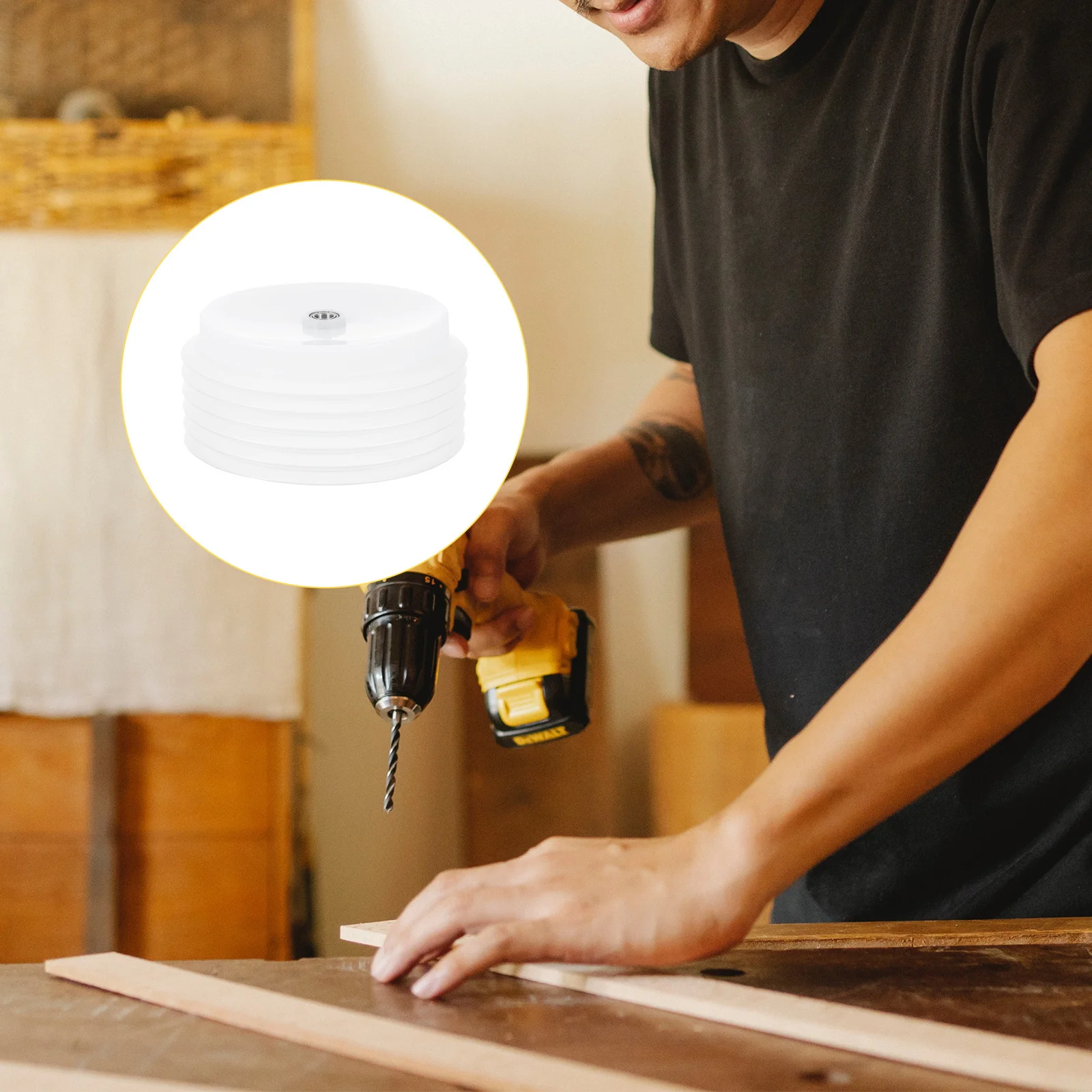 

1 шт., пылезащитная насадка для дрели, полая камера для сбора мусора, крышка для электрической дрели, щит, аксессуар для чистки сверления