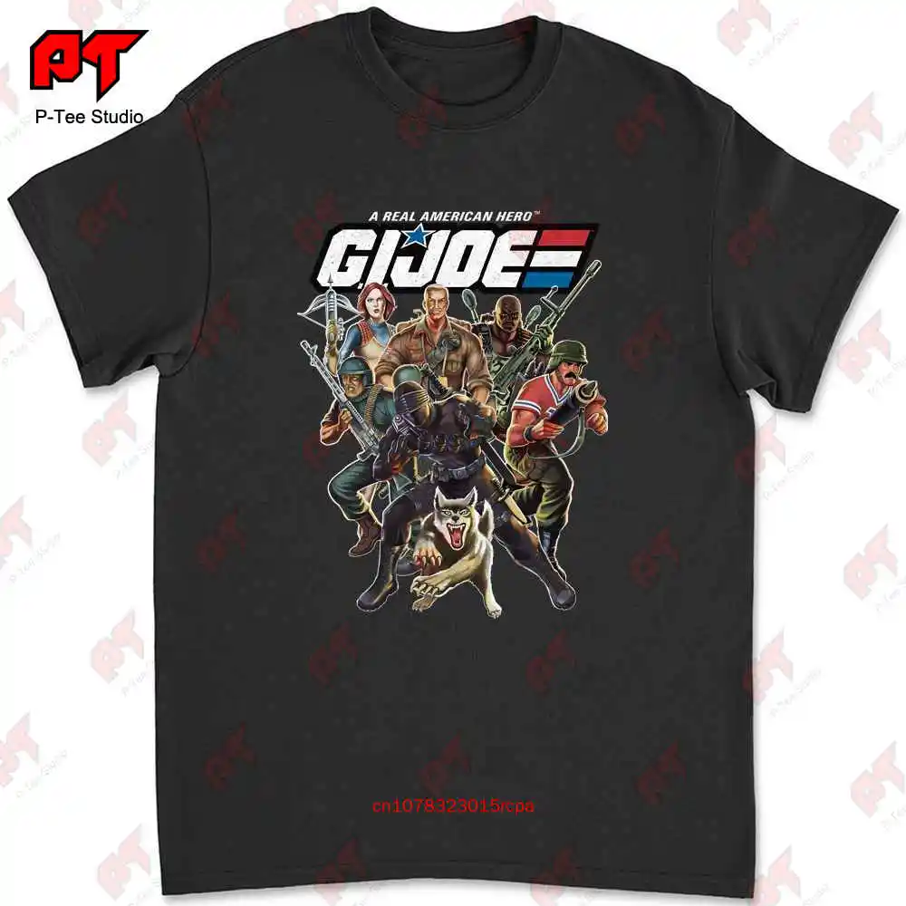 Distressed Real American Hero Gi Joe T Shirt 89EL