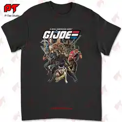 苦しめられた本物のアメリカのヒーローTシャツ、gi joe、89el