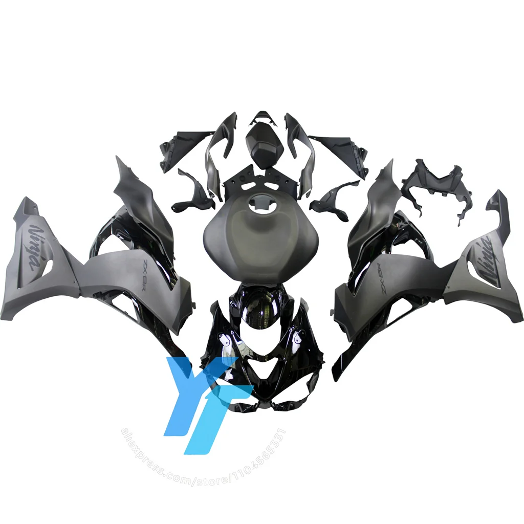 For KAWASAKI ZX-6R 2024-2025 Fairing Cowl Set – Durable ABS Injection Molded, High-Quality Replacement