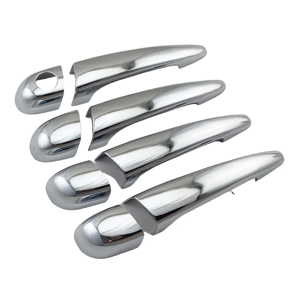 Cars Accessories Door Handle Cover  For BMW Serie 3 E46 330Ci Chrome Silver Car Stickers Styling Upgrade  Modify A Car