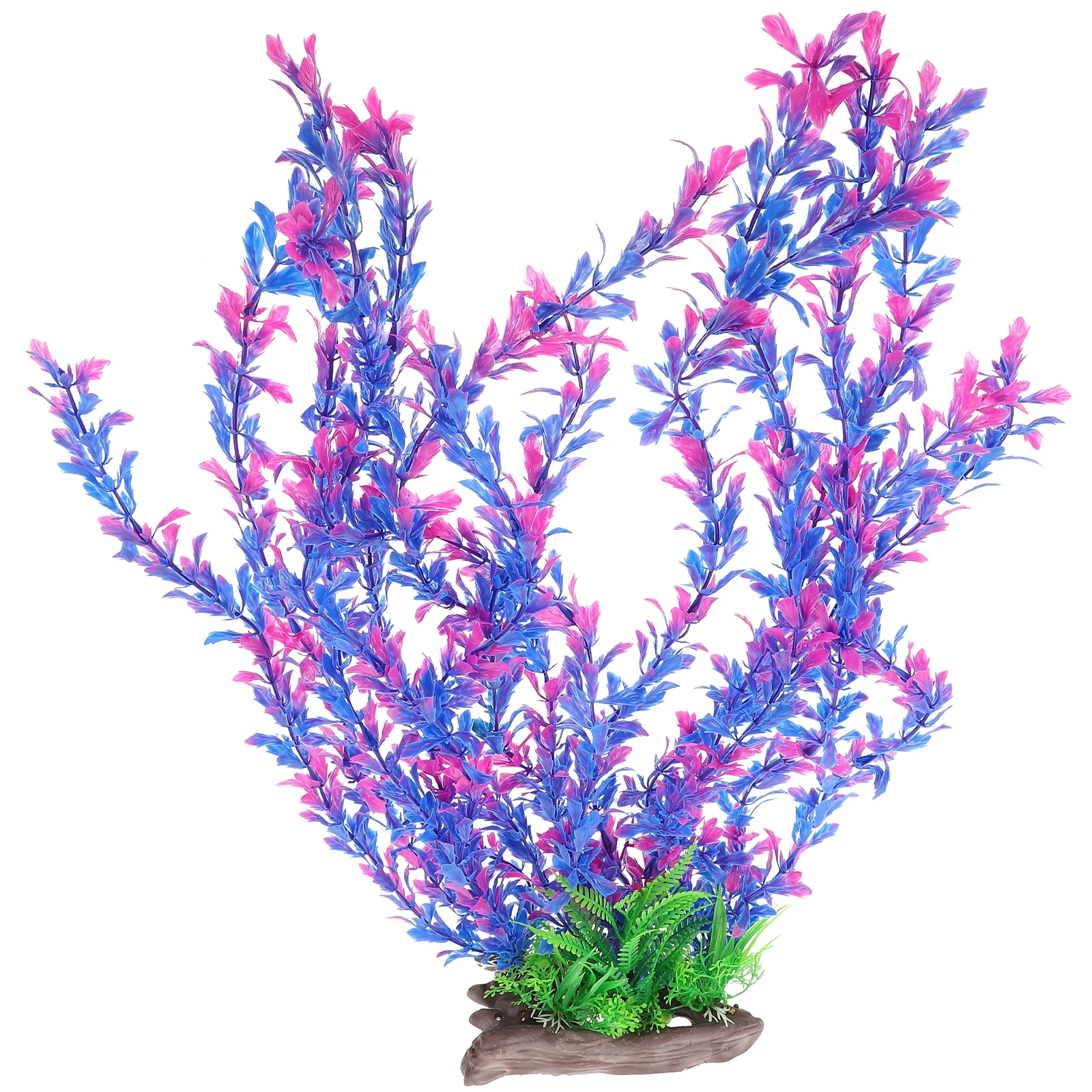 

Aquatic Decoration Plants Aquarium Fake Fishtank Artificial Flower Decorations Plastic Décor Office