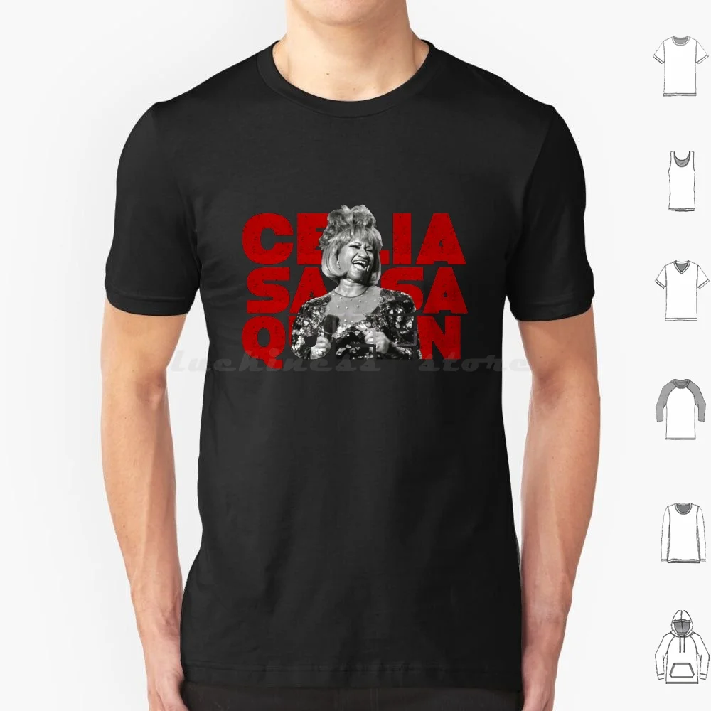 Copy Of Celia Cruz Cuba Flag T Shirt Cotton Men Women DIY Print Celia Cruz Cuban Flag Music Salsa Fania