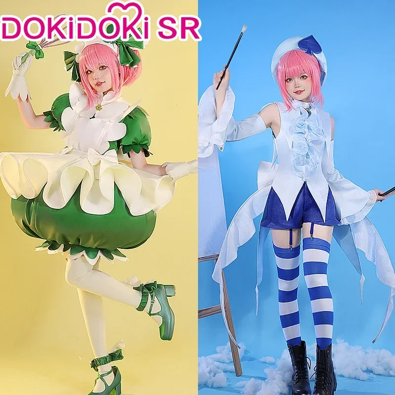 Hinamori Amu Cosplay Anime Cosplay Shugo Chara Cosplay DokiDoki-SR Women Amulet Spade /Amulet Clover Anime Shugo Chara Halloween