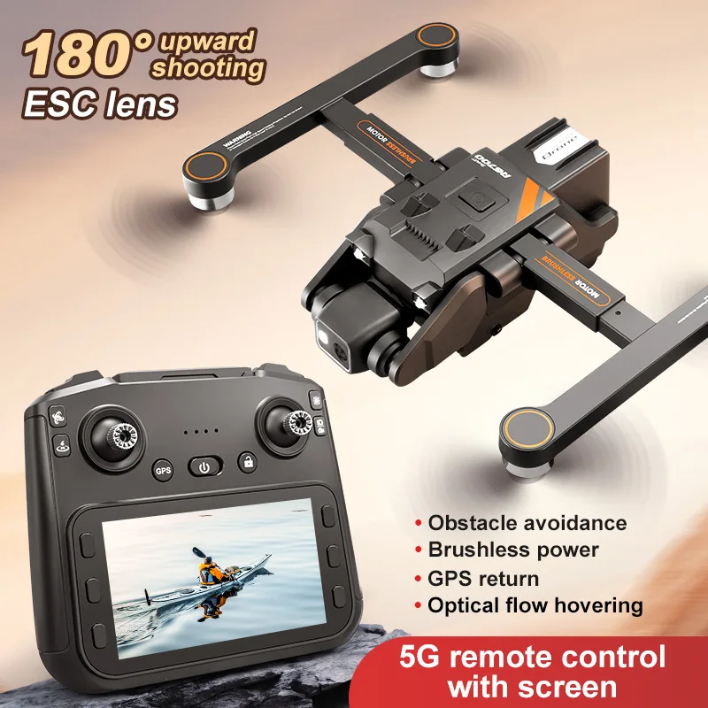 

RG700PRO RC Drone 4K Dual Camera GPS Four Axis Aircraft Brushless Obstacle Avoidance Optical Flow Positioning Aerial photography