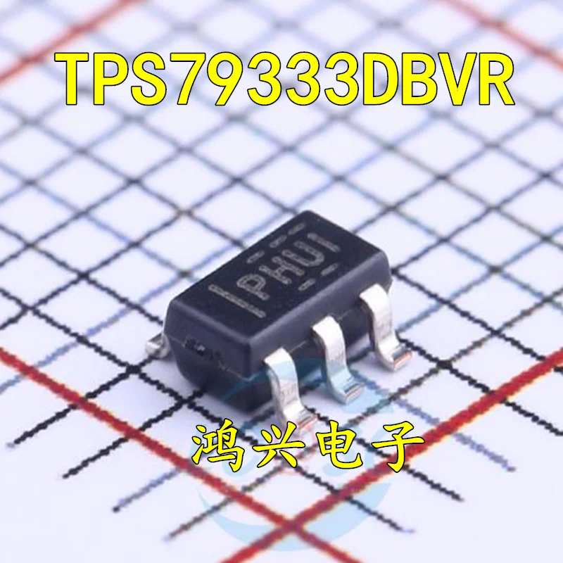 

30pcs original new 30pcs original new TPS79333DBVR SOT23-5 3.3V 200mA low voltage differential linear regulator