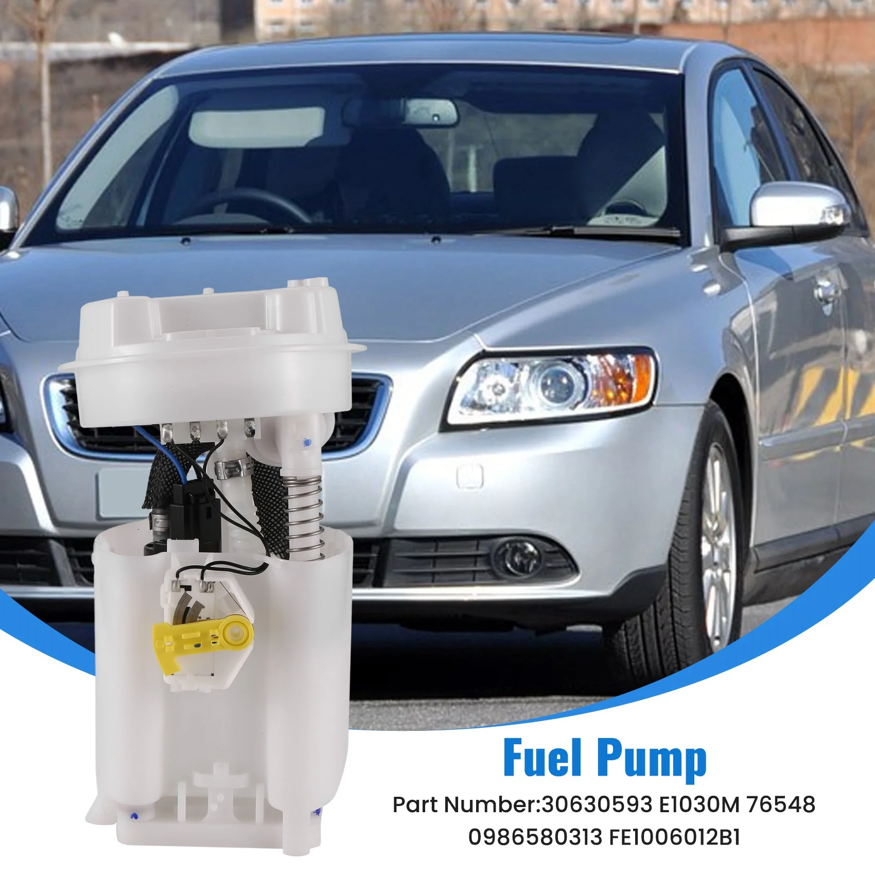 Fuel Pump Sender In-Tank For VOLVO S40 I 2.0 6V 2.0L Petrol CHOICE2/2 95-03 644 B 4204 S2 SMP 0986580313 30630593