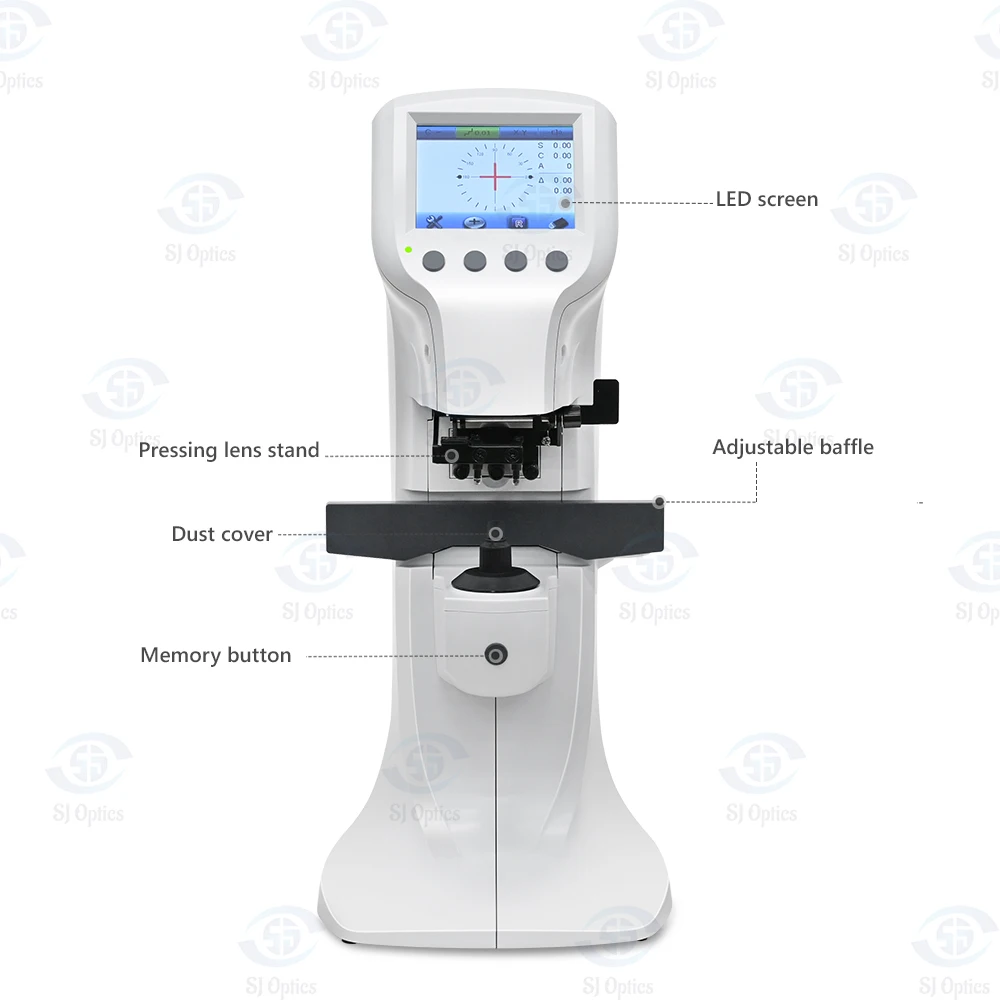 SJ Optics Optical Machine Equipment Auto Lensmeter D-900 Fully Automatic Focimeter Lensometer