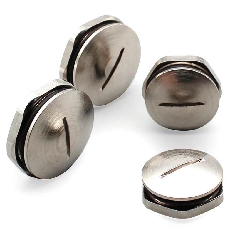 Wasserdichter Metallstopfen, vernickeltes Messing, Schraubenabdeckung mit Mutter, schützende Rohrgelenke, PipePG13,5 PG16 PG19 PG21 PG25 PG29 PG36