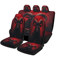 Dark For RAM Spirit Designed Universal Car Seat Cover Set For Most Cars, Trendy Advanced High-quality Car Seat Protector Covers