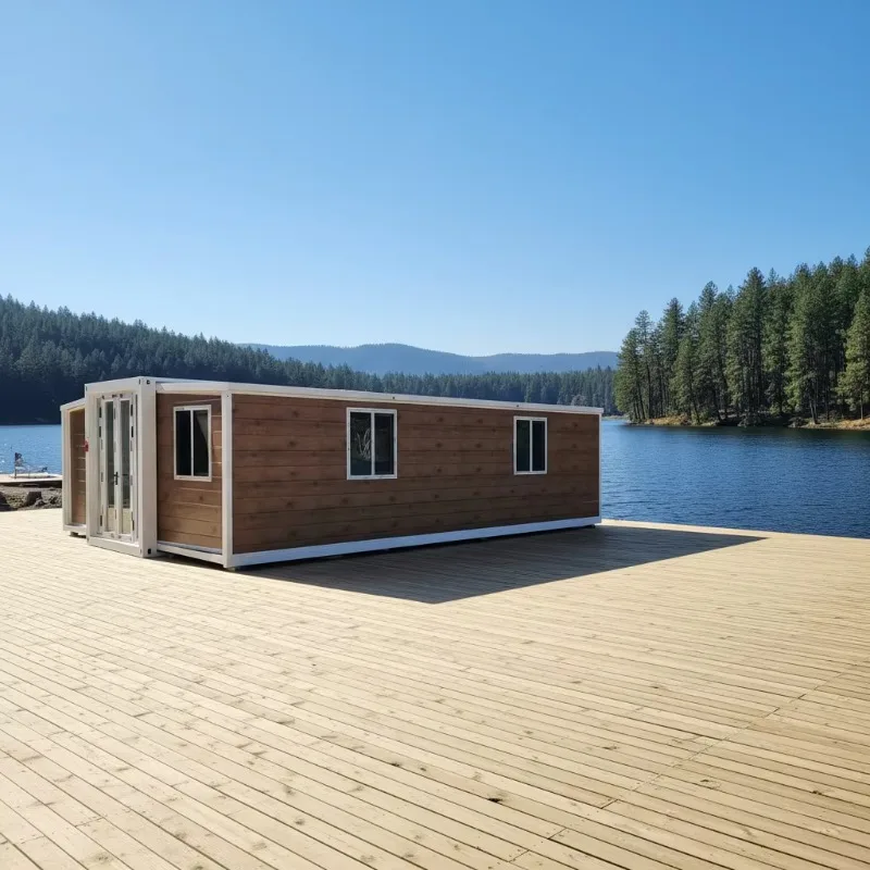 Factory Modular Sturdy Spacious Fast Setup Movable Lake View Mountain Cozy Outdoor Expandable Container House