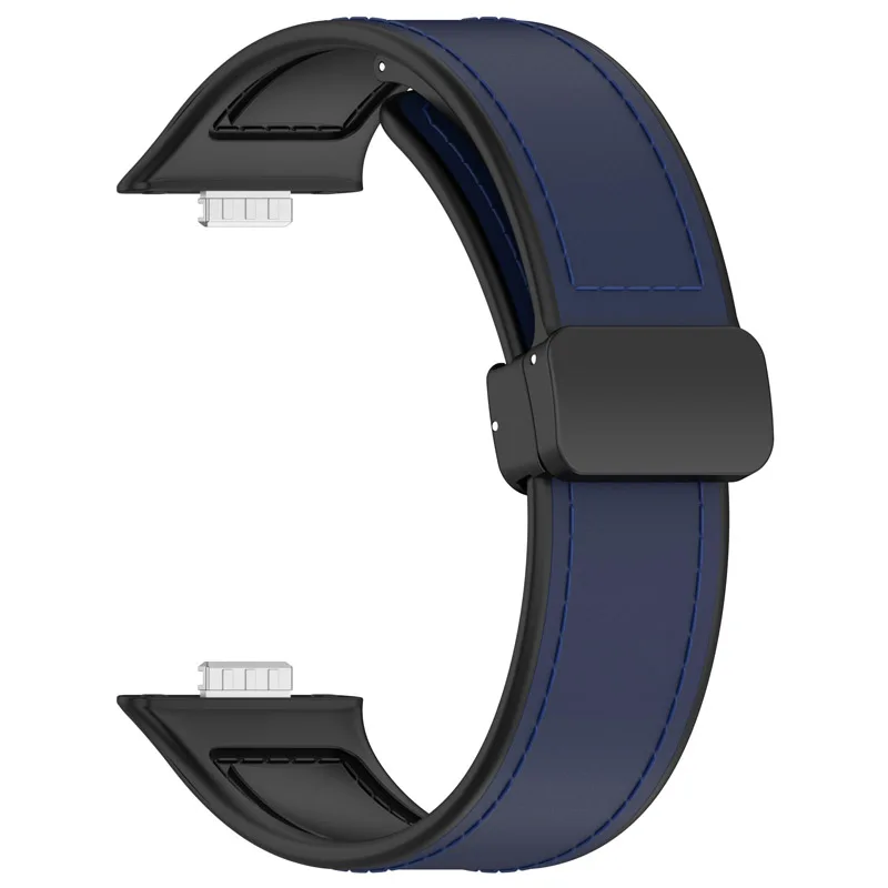 Sport 24MM Silicone Strap for Huawei Watch Fit3 Band Magnetic Buckle Quick Bracelets Smart Watchband Replacement Correa