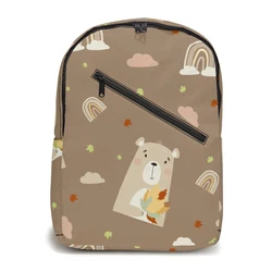 Schoolbag For Girls Large Capacity Student Backpack Cartoon High School Student Backpack 17inch