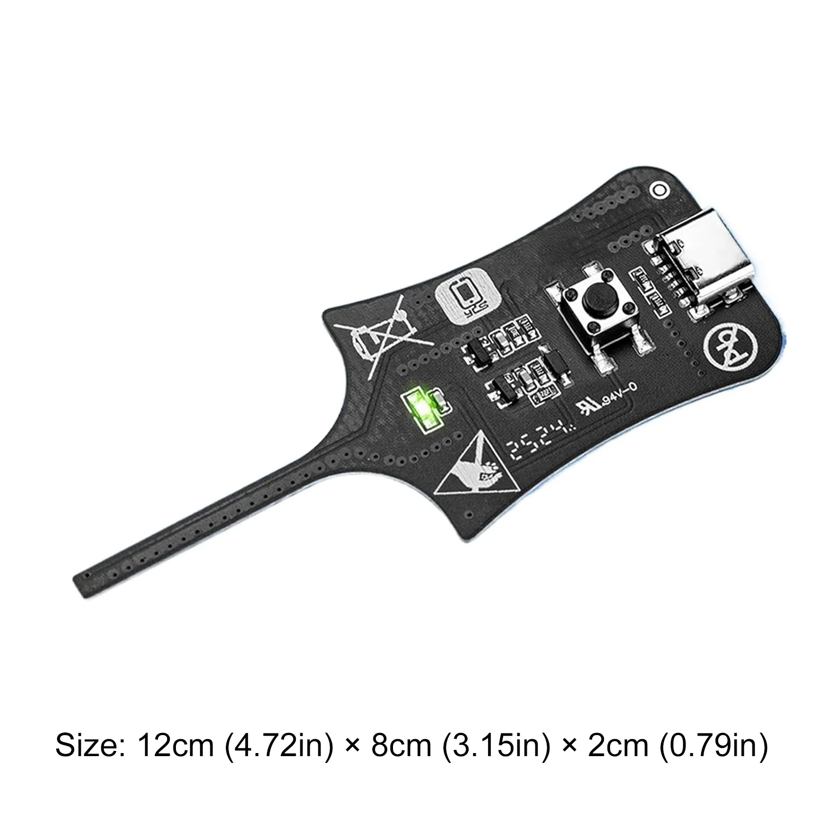 Detector de Indutores de Placa de Circuito Eletrônico Tipo-C, Ferramenta de Detecção Eletromagnética Fácil de Operar para Reparo de PCs e Celulares