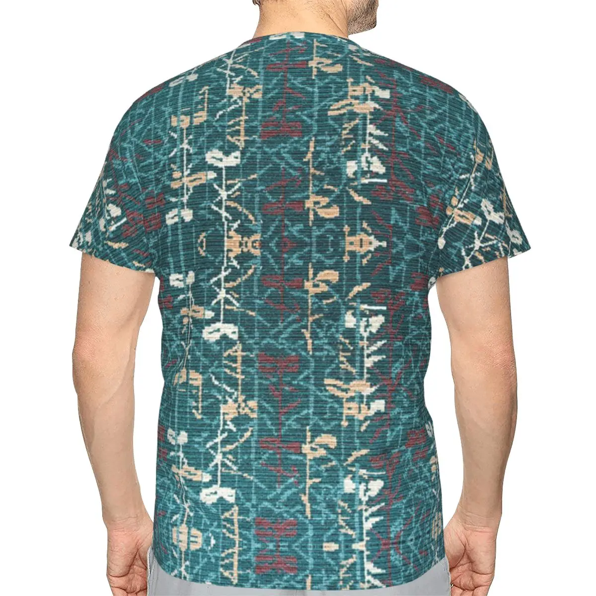 MCO Orlando International Airport Carpet 100% Cotton T-Shirt Men'sClassic T Shirts Men Round Neck Short Sleeve