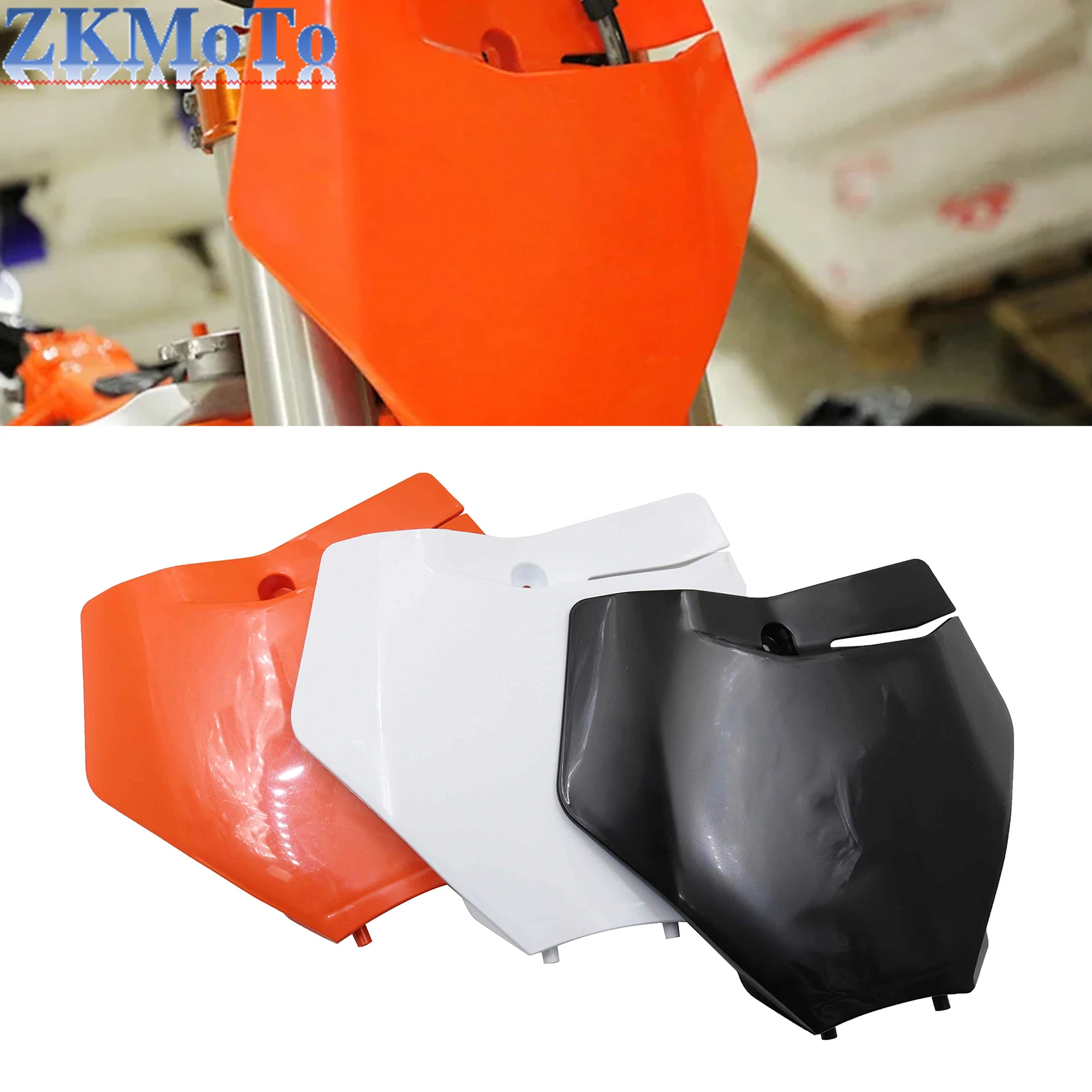 

Пластиковая крышка переднего номерного знака мотоцикла для KTM SX SXF XCF XC XCW XCFW EXC EXCF 125 150 250 300 350 400 450 500cc 2016-2022
