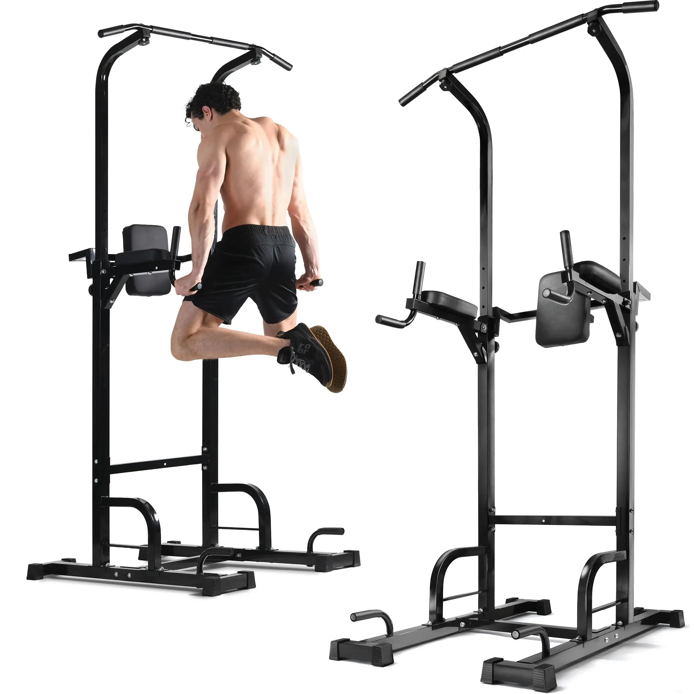 Pull Up Bar Free Standing - Power Tower, Multi-Functional Pullup Dip Station, Calisthenics Equipment Station For Home