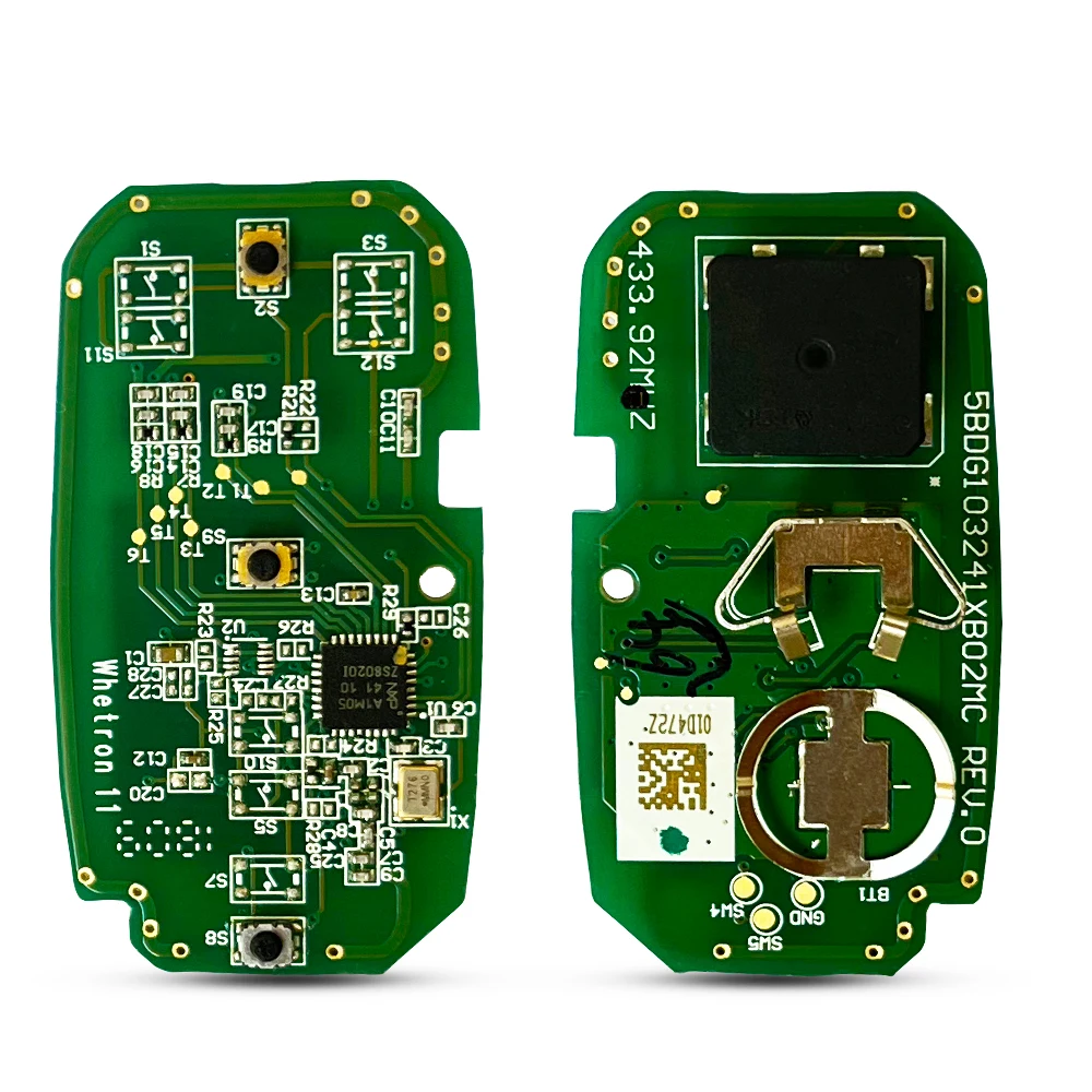 XNRKEY Chave remota inteligente do carro, PCF7938X, Chip 4A, 433Mhz, apto para Chevrolet Camaro, equinócio, Cruze, Malibu, rastreador de faísca,