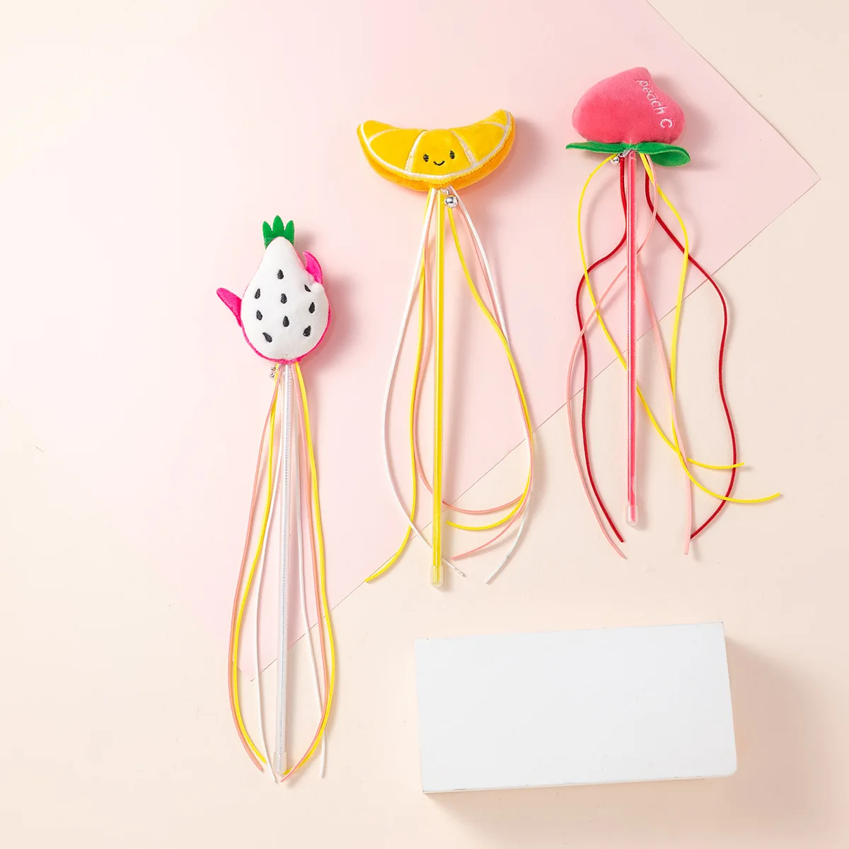 

Игрушка для кошек, палочки для кошек, пластиковая искусственная игрушка для кошек, палочка для кошек с мятными кисточками внутри, игрушка для кошек Hi
