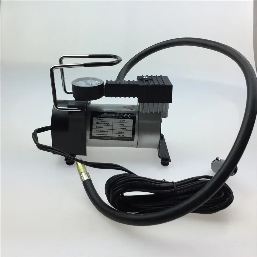 

Автомобильный мощный автомобильный надувной насос, двухцилиндровый портативный насос высокого давления с электрическим шинным насосом 12 В