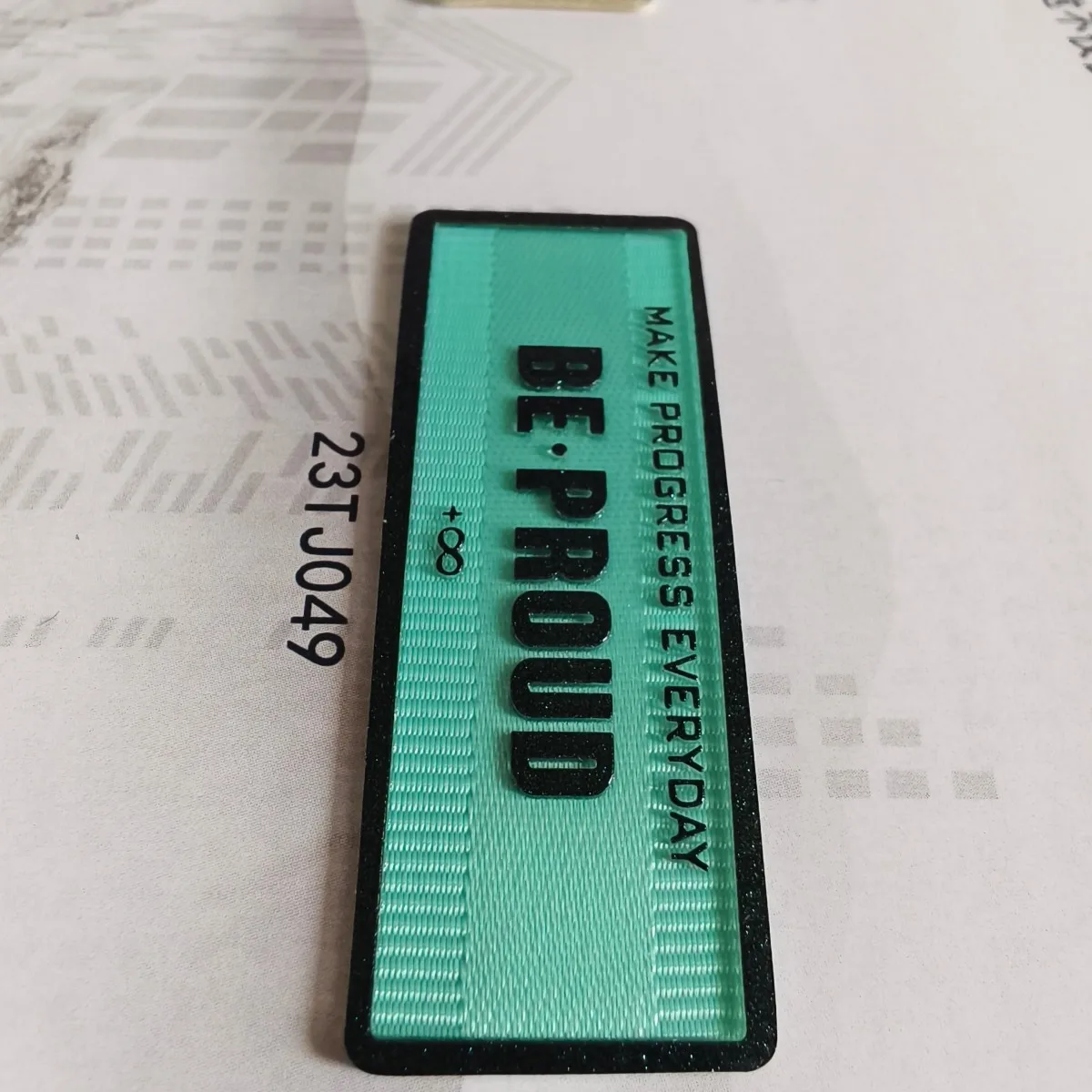 Eco Silicone Custom Labels Heat Transfer Iron on Transfers Baby Safe Non-Toxic Washable Fabric Tags for Clothes