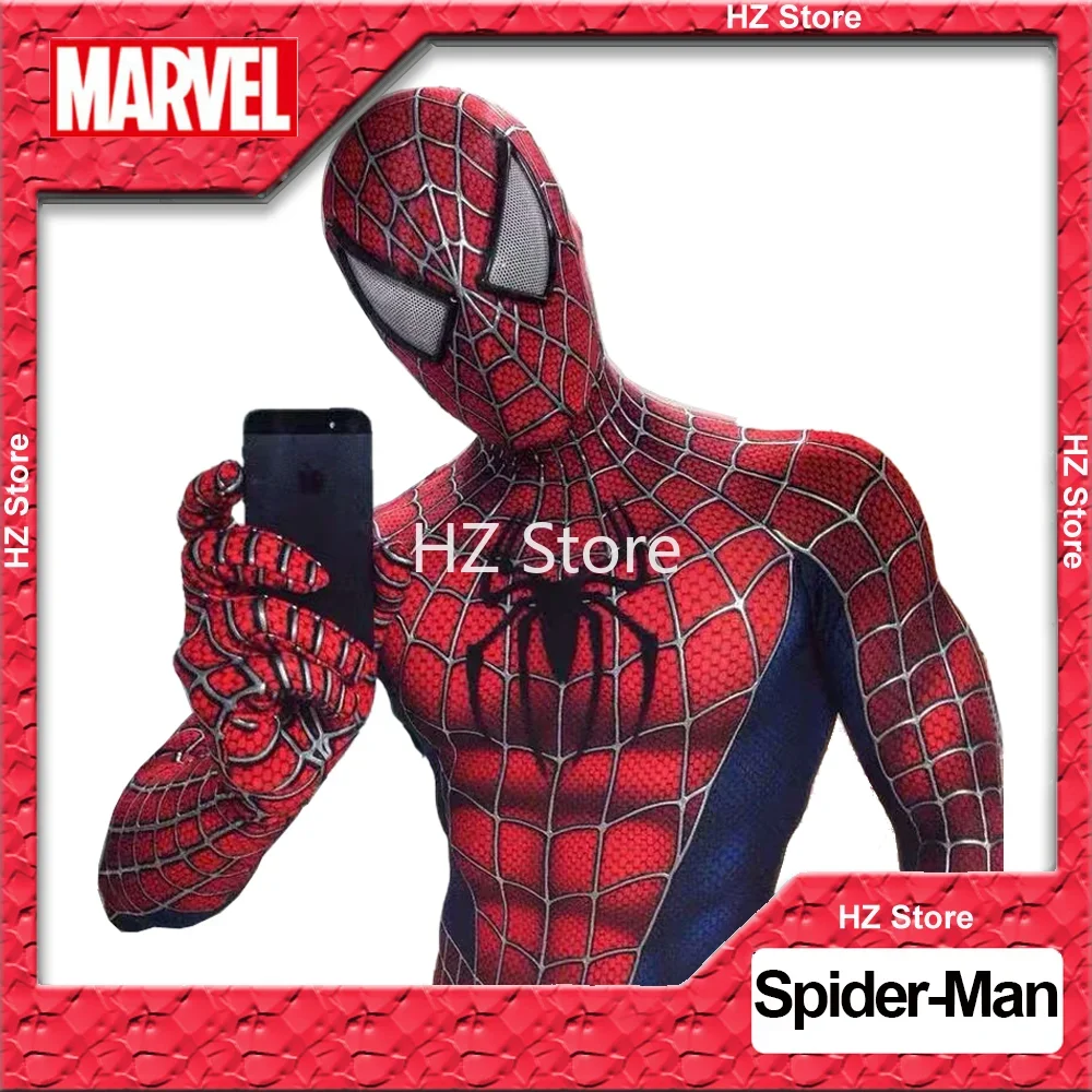 

Marvel The Amazing Spider-Man Tony Remy Halloween Cosplay Bodysuit with Mask Jumpsuit Superhero Costume Suit for Birthday Gift