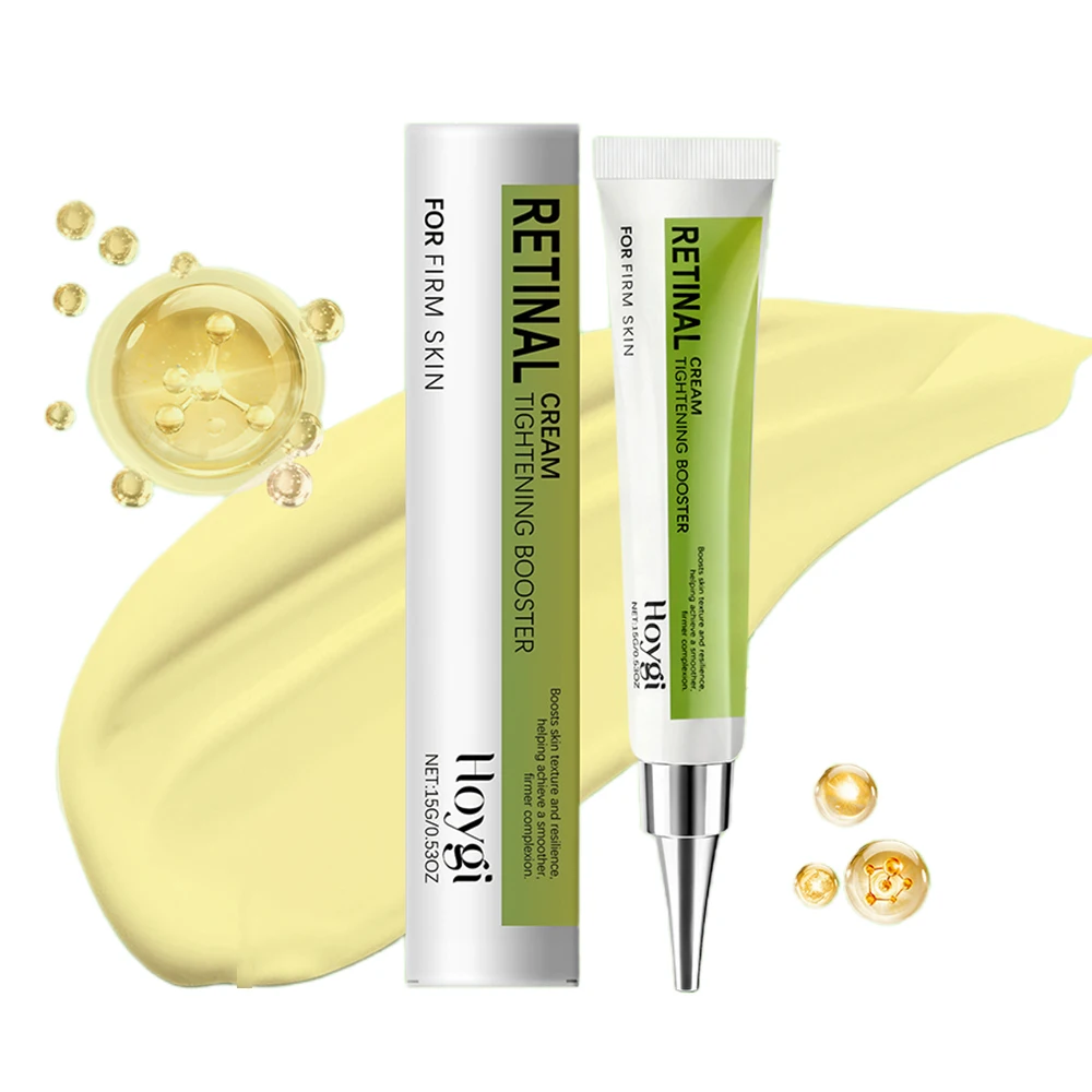 كريم عين الشبكية المضاد للتجاعيد يقلل من الخطوط الدقيقة أكياس العين ترطيب تنعيم ثبات شد الجلد كريم عين معزز 0.53 أوقية