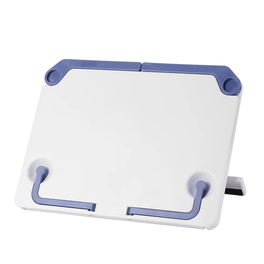 

Портативная складная подставка-органайзер для книг, регулируемая подставка для чтения для детей с нескользящим ковриком, держатель для книг для дома и офиса