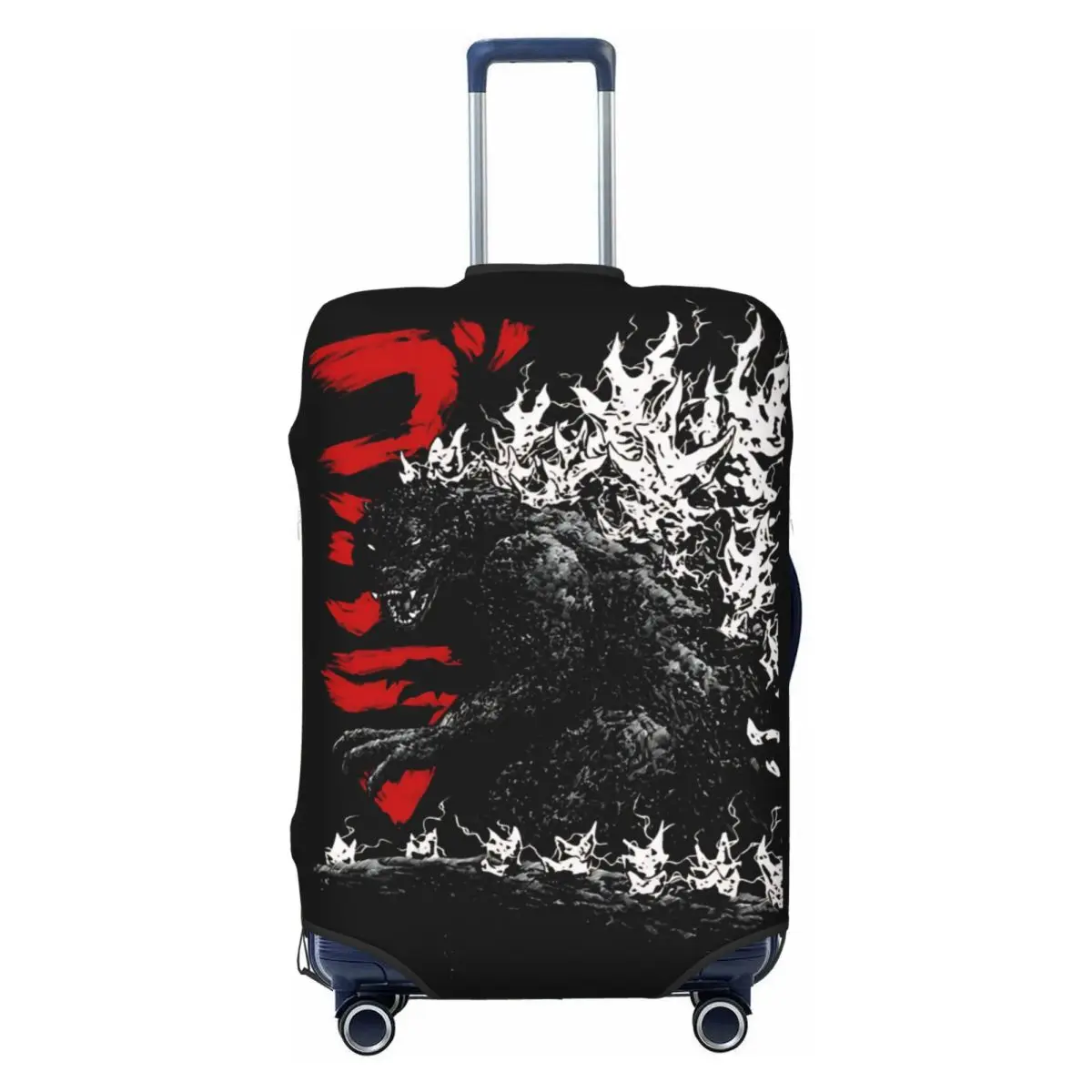 Gojira Millenium Godzilla 2000 Suitcase Cover Practical Travel Protector Luggage Supplies Vacation