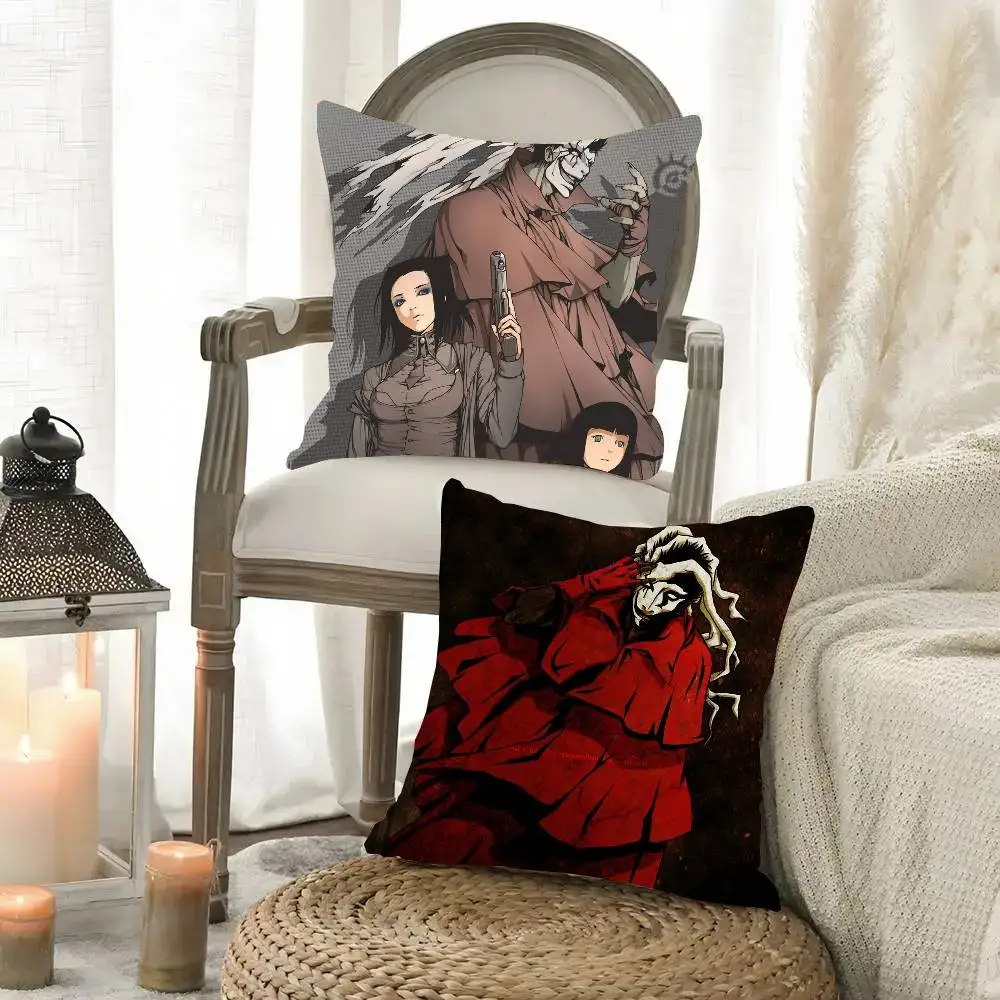 Anime E-Ergo Proxy Pillow Case Fashion Square Pillowcase Bedroom Sofa Room Ins Decoration Leisure