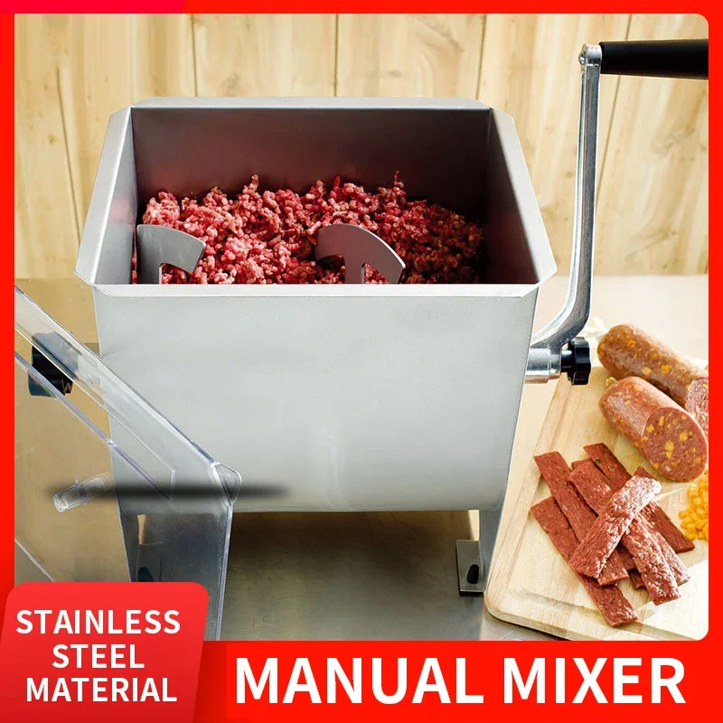 Stainless steel hand mixer BR102 household cooking machine filling machine small food mixer filling ingredients mixing
