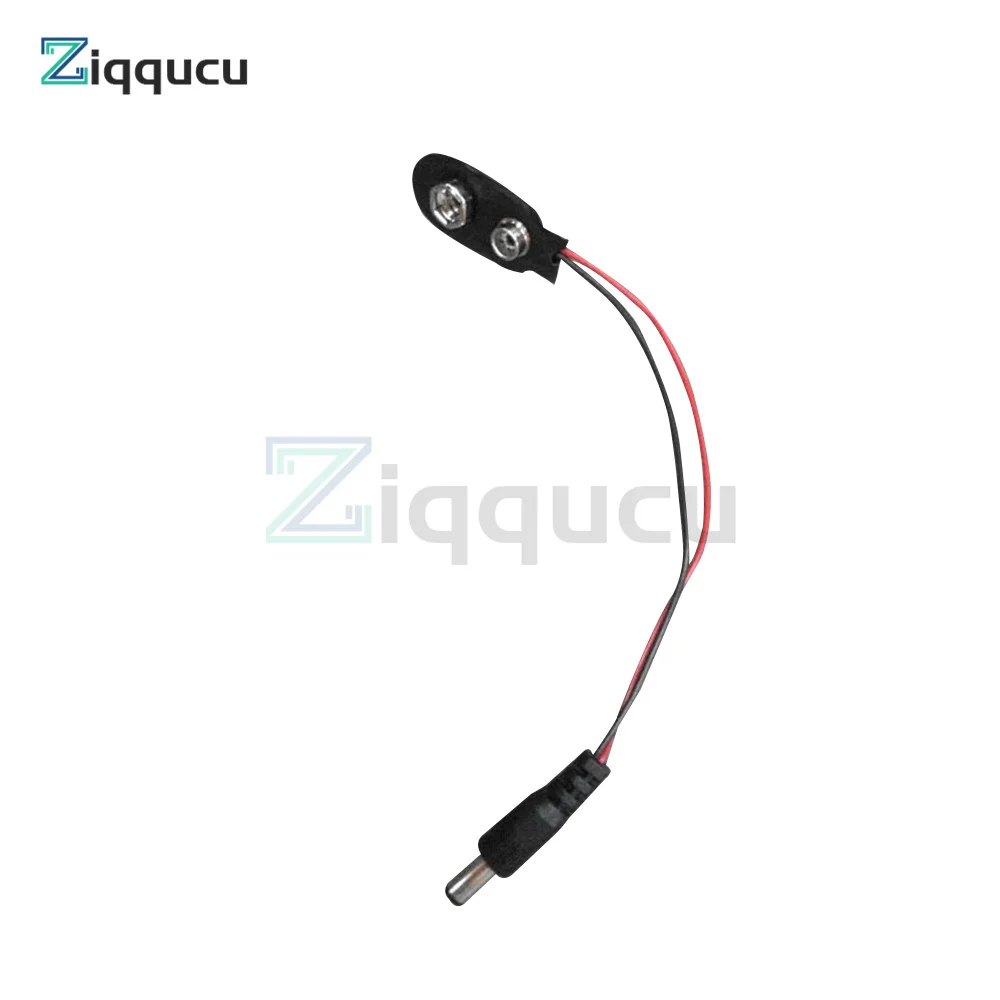 9V Battery Button Power Cable Battery Buckle Snaps Power Cable Connector DC For DIY Jack Connector