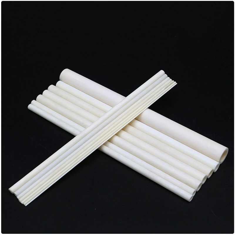 

99.5%-Al2O3 High Thermal Corundum Tube OD4.5*ID3.0mm/Round Single-Bore Alumina Tube/Insulating Ceramics For Thermocouple Sensors