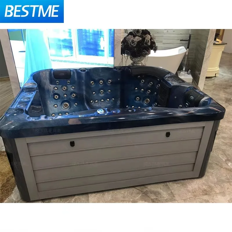 Inexpensive 3-Person Outdoor Spa Bathtub Whirlpool For Relaxation