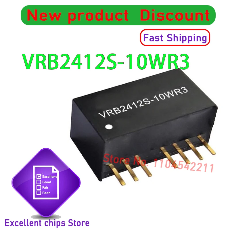 VRB2412S-10WR3 VRB2412 DIP Original New 1pcs
