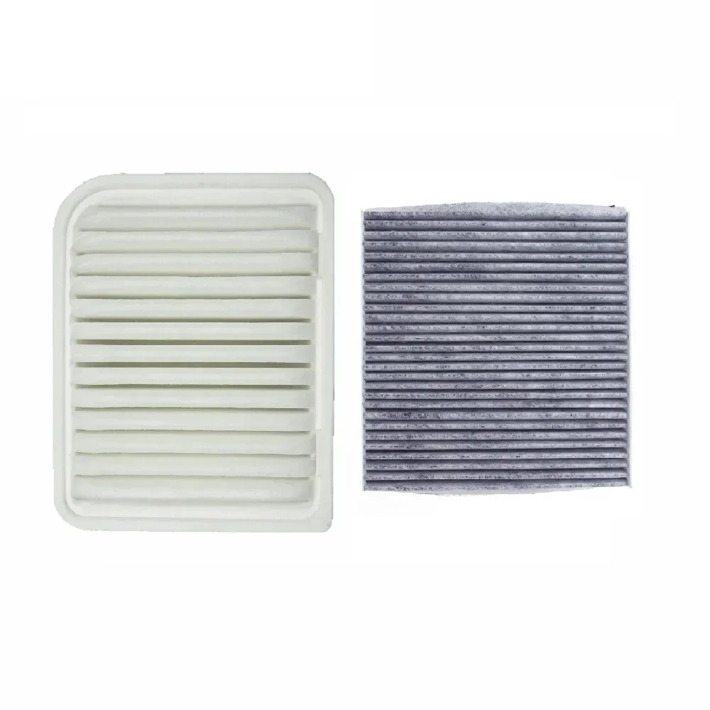 Cabine e substituição do filtro de ar do motor, Auto carro, apto para Mitsubishi Lancer, Outlander RVR, 2015, 2016, 2017, 27277-4M400, MR968274, 2pcs