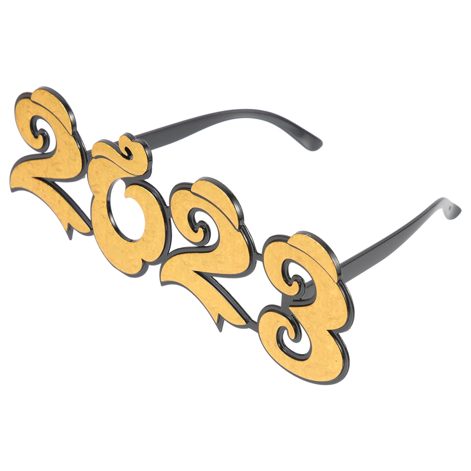 

1Pair 2023 New Year Glasses Party Eyeglasses Bright Design Lightweight Festive Props for Nye Celebration Xmas Party Decorations