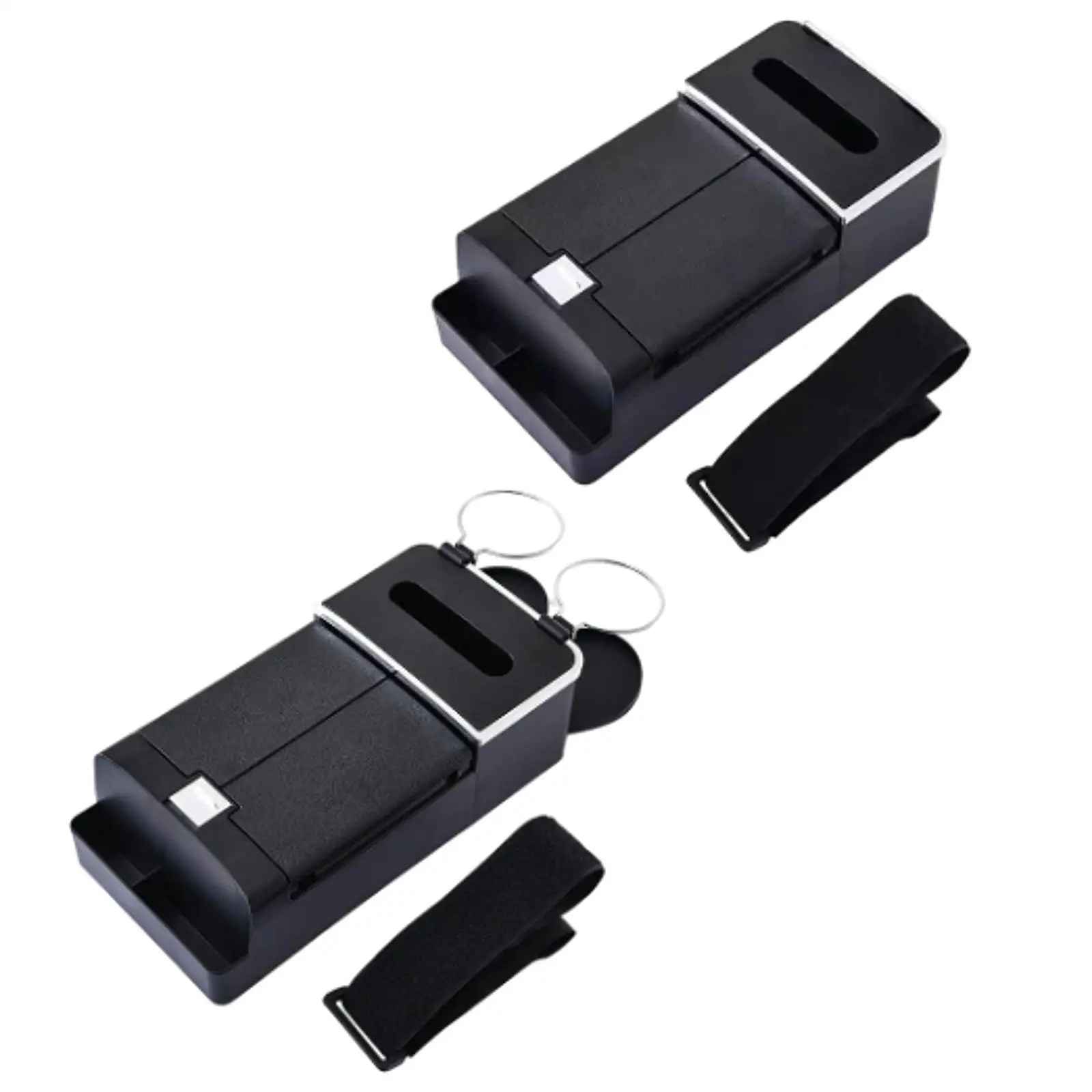 

Car Armrest Storage Box Stylish Auto Napkin Container Modern Auto Organizer for Automobile Outdoor Travel Truck Automotive