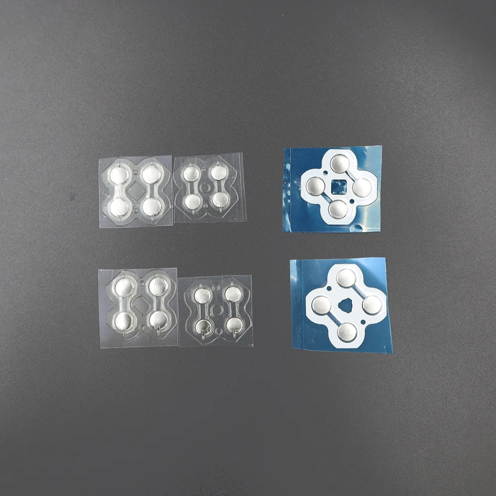 For 3DS XL for New 3DS XL LL Controller D Pads D-Pad Metal Dome Snap Buttons Conductive Film for 3DS for New 3DS