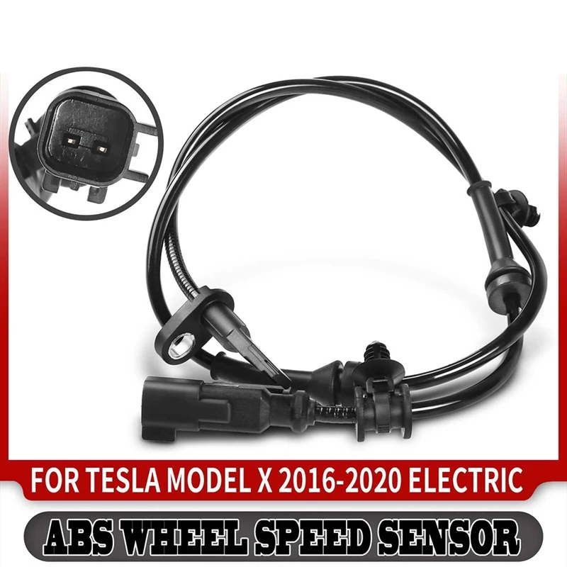 1027761-00-B Front Left +Right Side ABS Wheel Speed Sensor Part Kit For Tesla X 2016 2017 2018 2019 2020