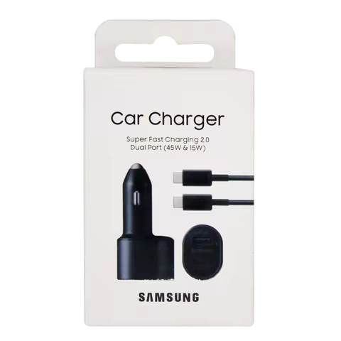 Samsung S25 S24 Plus 45W Super Fast Charging 2.0 Car Charger 5A Type C Cable For Galaxy Z Flip Fold 6 5 4 3 2 S23 S22 S20 Ultra